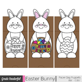 Easter Bunny Paper Bag Puppet
