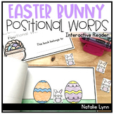 Easter Bunny Positional Words Reader