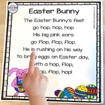 Preview of Easter Bunny - Printable Poem for Kids