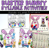 Easter Bunny Syllable Activities - Printable - Interactive