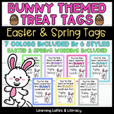 Easter Bunny Treat Tags Bunny Candy Easter Tags Bunny Mars