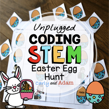 Preview of Easter Bunny Unplugged Coding Activity