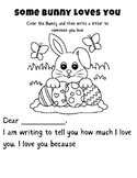 Easter Bunny Writing Activity