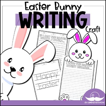 Preview of Easter Bunny Writing Craft