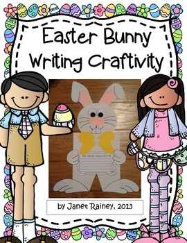 Preview of Easter Bunny Writing Craftivity