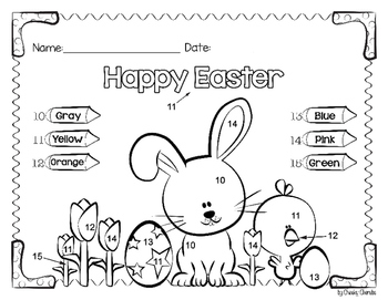 Easter - Bunny and Chick Activities by Cheeky Cherubs | TpT
