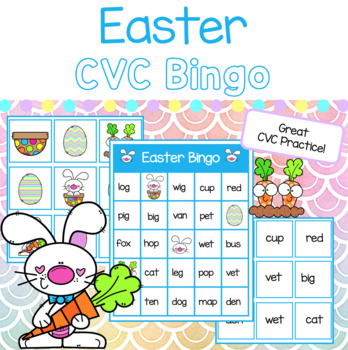 Preview of Easter CVC Bingo!