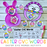 Easter CVC Words - CVC Word Activities - Matching CVC Word