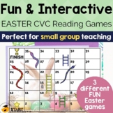 Easter CVC Words Games for Reading and Spelling | CVC Bing