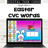 Easter CVC Words for Google Slides™ and Worksheets