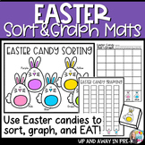 Easter Candy Color Sorting and Graphing Activities Mats - 