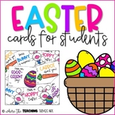 Easter Cards from Teachers to Students