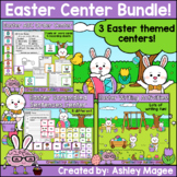 Easter Center Bundle - 3 Centers with Writing, ABC Order, 