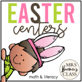 Easter Centers | Math and Literacy Activities for Kinderga