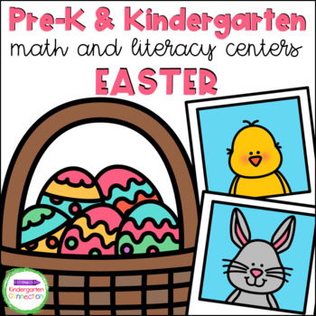 Preview of Easter Centers and Activities for Pre-K/Kindergarten
