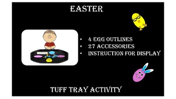 Preview of Easter Character Activity