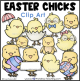 Easter Chicks Clip Art Collection