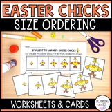 Easter Chicks Size Ordering | Order by Size | Cut and Glue