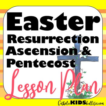 Preview of Easter & Christ's Resurrection Lesson Plan Unit: Analyze the Bible & Learn!