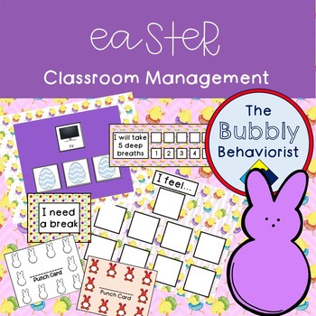 Preview of Easter Classroom Management Bundle
