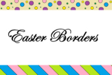 Easter Clip Art Borders