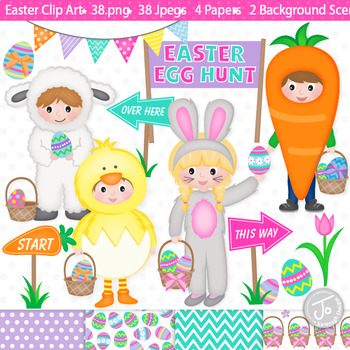Preview of Easter Clip Art (C32)