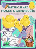 Easter / Spring Clip Art, Frames, & Backgrounds