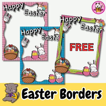 Preview of Easter Clipart Borders