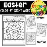 Easter Color-By-Sight Word