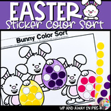 Easter Color Sorting Activities - Fine Motor - Preschool W