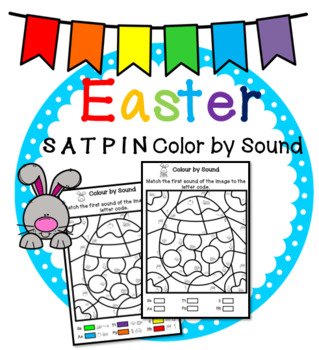 Preview of Easter Color by Sound (SATPIN)
