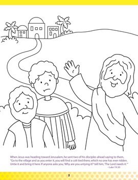 Easter Coloring Book He Is Risen by Kim Mitzo Thompson | TpT