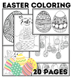 Easter Coloring Pages | 20 Pages