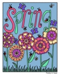 Spring Activity- Coloring Pages