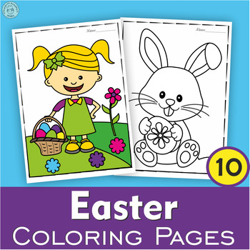 Preview of Easter Coloring Pages