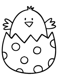 Easter Coloring Pages by LittleFergCo | TPT