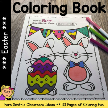 Preview of Easter Coloring Pages | Easter Coloring Book