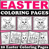 Easter Coloring Pages | Easter Egg Coloring Page | Spring 