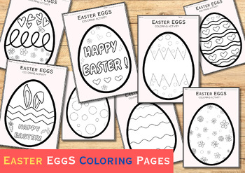 Easter Coloring Pages / Easter Egg Coloring Pages (Spring Coloring Pages)