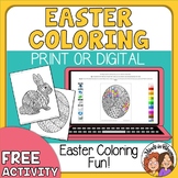 Easter Coloring Pages - FREE Digital or Print