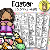 Easter Coloring Pages FREEBIE