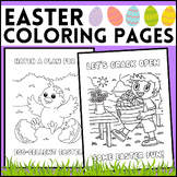 Easter Coloring Pages| Printable Worksheets| Spring Break 