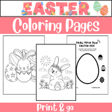 Easter Coloring Pages (Spring Coloring Pages)