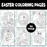 Easter Coloring Pages (Spring Coloring Pages) V5