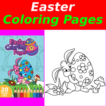 Preview of Easter Coloring Pages V1