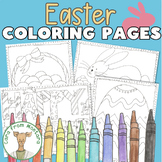 Easter Coloring Pages for Spring