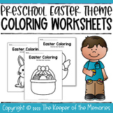 Easter Coloring Printable Worksheets