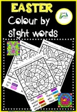 Easter Colour by Sight Words
