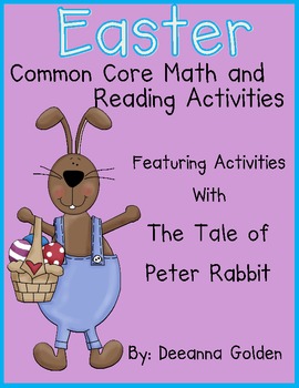 Preview of Easter Common Core Math and Reading Activities