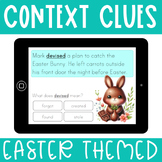Easter Context Clues Boom Cards